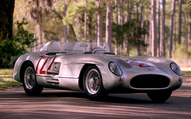 Sir Stirling Moss and His Mercedes-Benz 300 SLR Race Car are Survivors