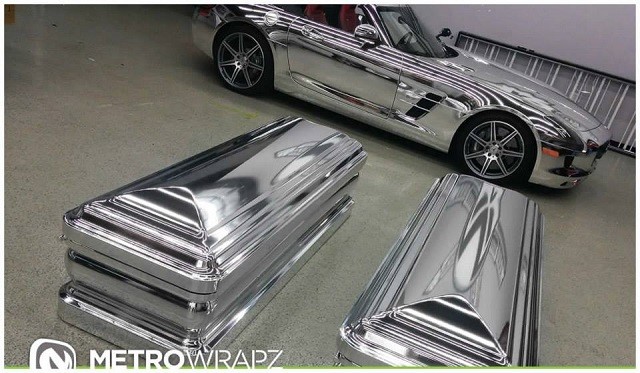 Is This Chrome-Wrapped Mercedes-Benz SLS AMG to Die For?