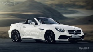 TopSpeed Renders New Mercedes SLC AMG Roadster