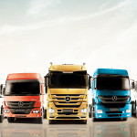 Mercedes-Benz New Commerical Truck Line Inspired by... Daft Punk?
