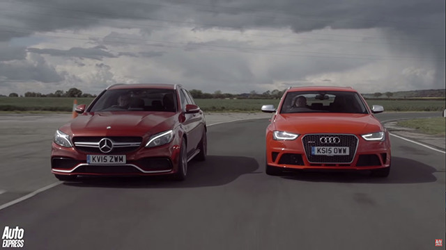 Track Battle: Audi RS4 Avant Versus Mercedes-AMG C63 Estate