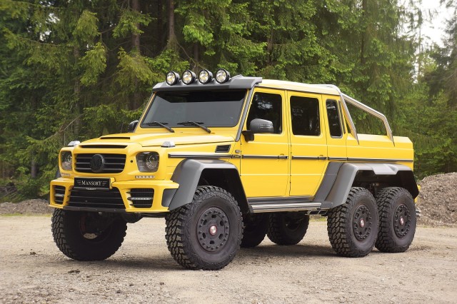 Mansory Makes G63 AMG 6X6 Even More Monstrous