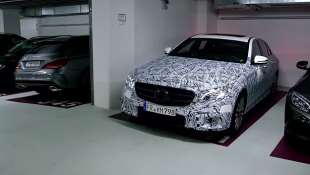 Watch the Next-Generation Mercedes-Benz E-Class Remote Park Itself