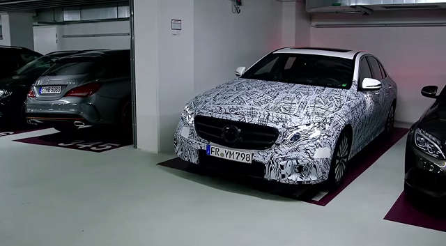 Watch the Next-Generation Mercedes-Benz E-Class Remote Park Itself
