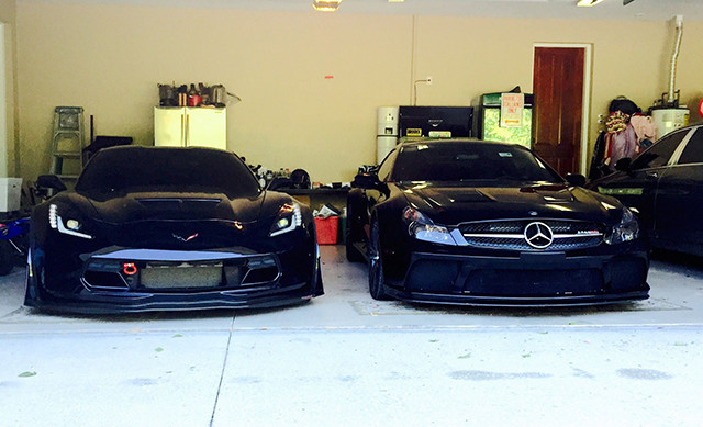 Which Looks Meaner? Mercedes SL65 Black Series or Corvette Z06