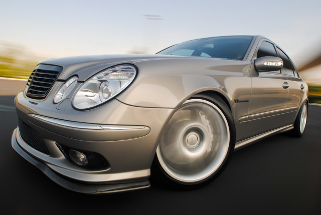 Mercedes E55 AMG Is Laughably Fast
