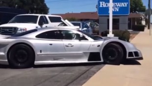 Try Not to Cringe as a CLK-GTR Scrapes Hard