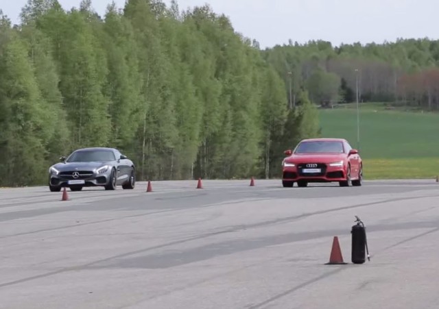 Sports Car vs. Superhauler: AMG GT S vs. Audi RS 7