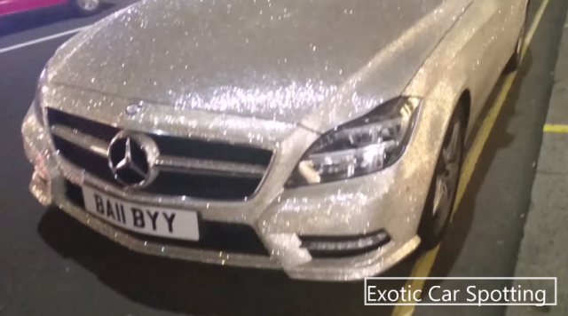 Bedazzled Mercedes Cls Spotted In London Mbworld