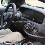Refreshed 2018 Mercedes S-class Spied