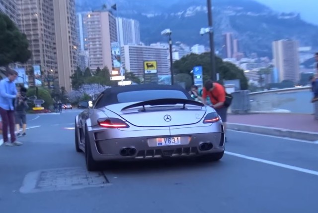 Hamann Tuned SLS AMG Roars Through Monaco