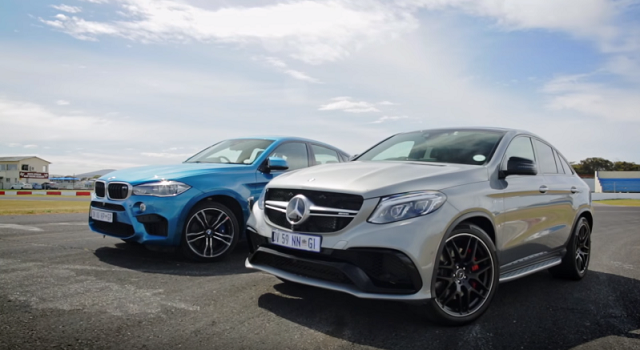 What a Drag: Mercedes-AMG GLE63 S Coupe vs. BMW X6 M