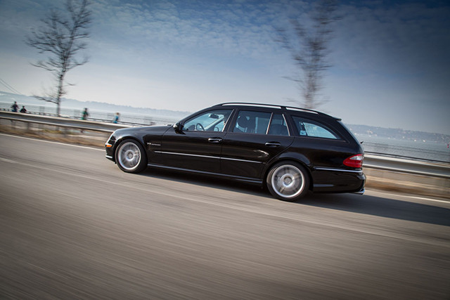 With AMG Wagons, Rolling Shots Are the Best Shots