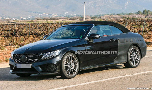 Baby 2017 Mercedes-AMG C43 Convertible Spied
