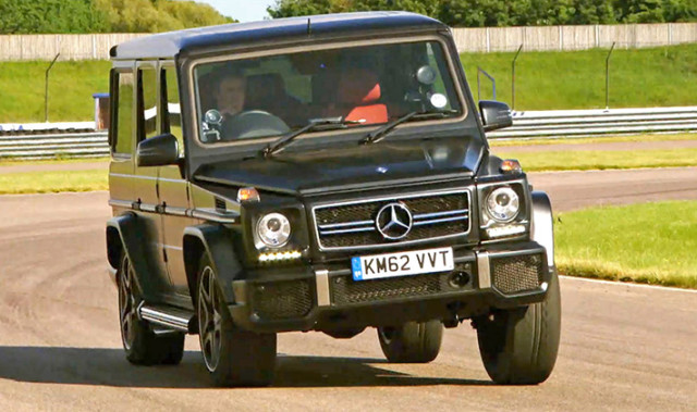Fifth Gear Takes a G63 to the Track, Because Biturbo AMG!