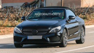 2017 Mercedes C43 AMG Convertible Spy Shots