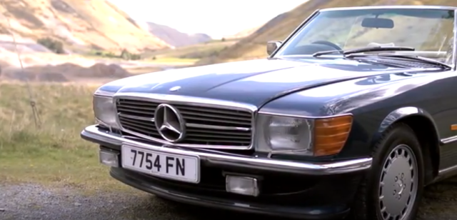 Travel Back in Time With This Overly-Capable SL500 R107