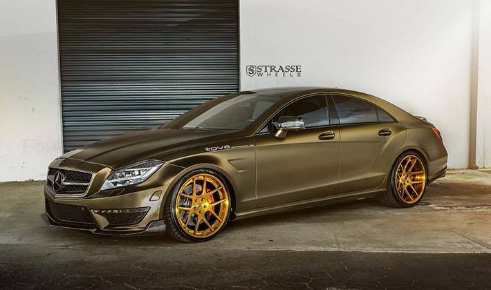 Go Back to the Bronze Age With Strasse Wheels' CLS63 AMG - MBWorld