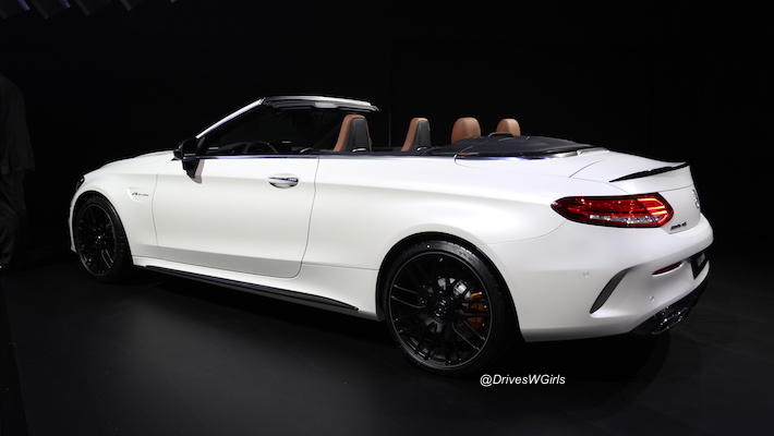 710px x 400px - German Car Porn: 2017 Mercedes Benz C63 AMG Cabriolet at the NYIAS - MBWorld