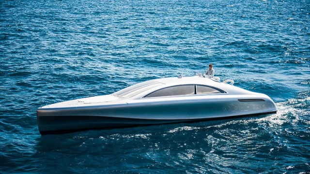 Mercedes-Benz’s First Boat Takes to the Water