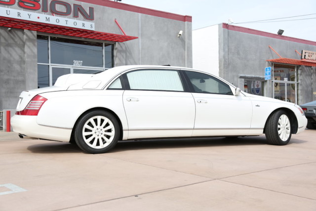 Have You Ever Wanted a White on White Maybach Convertible?