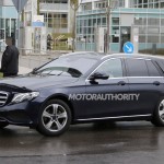 Spied:  2017 Mercedes E-Class Wagon