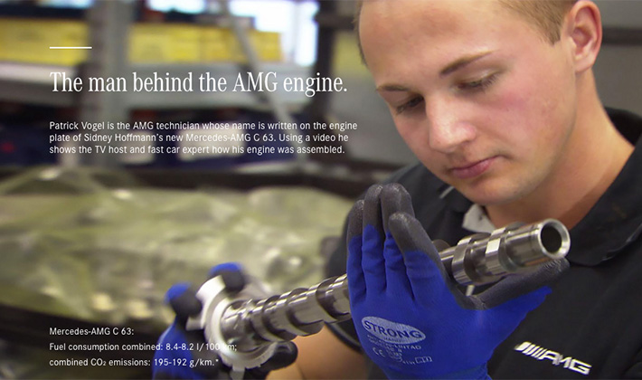 Meet Patrick Vogel, One of the Stars Building Your AMG Engines