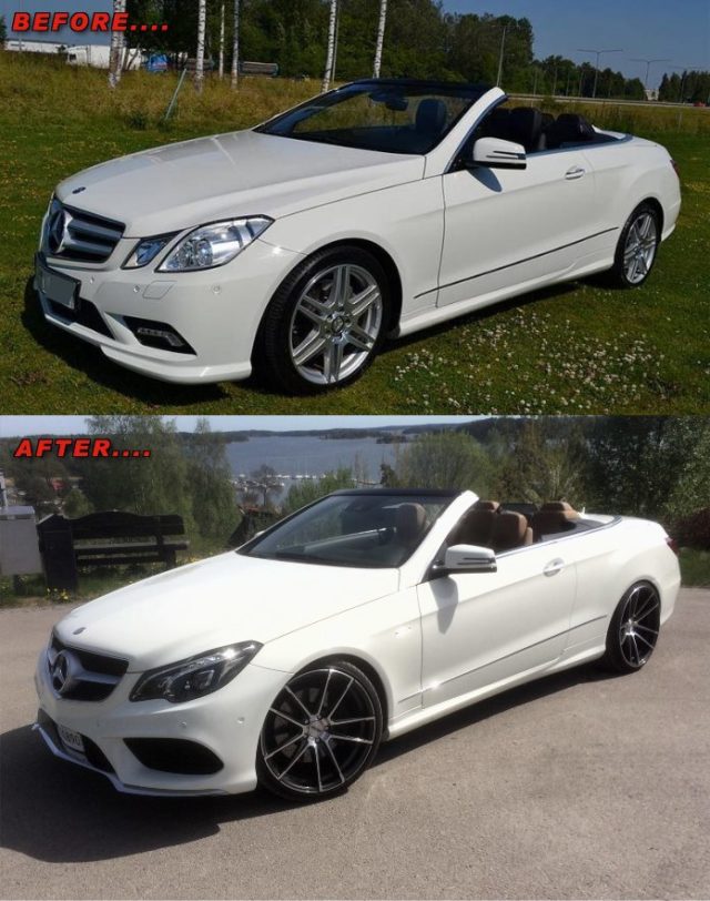 E-Class Owner Brings New Life Into Car With Facelift