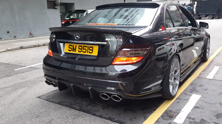 c63 amg exhaust