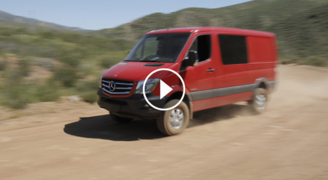 VIDEO: We Get Jiggly Off-Road with the Mercedes-Benz Sprinter 4×4