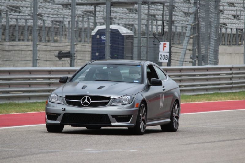 C63 507 Gets Tested at COTA