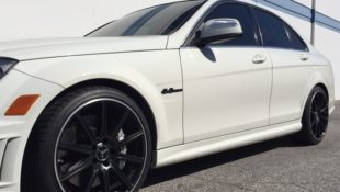 MB World Member Spices Up C63 With E63 Wheels