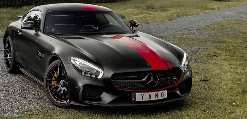 Satin Black Mercedes-AMG GT S Makes Quite a Statement