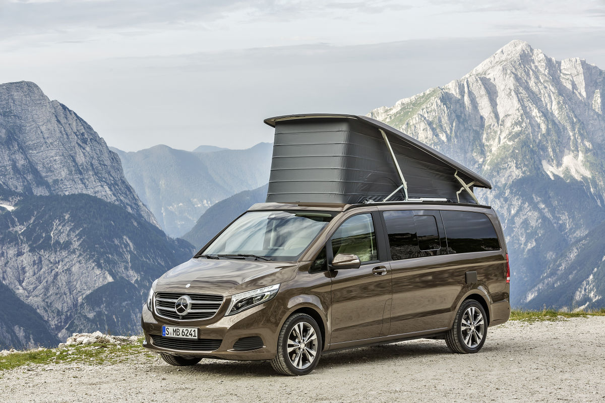 Mercedes-Benz V-Class Marco Polo Edition Is the Ultimate Road Trip Ride ...