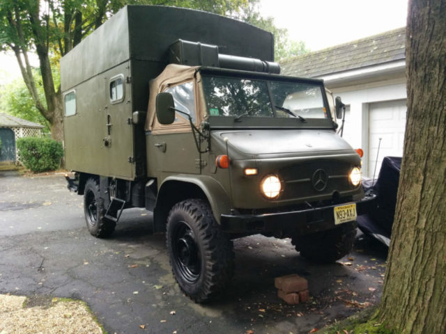 1961 Mercedes-Benz Unimog Is a Home Away From Home