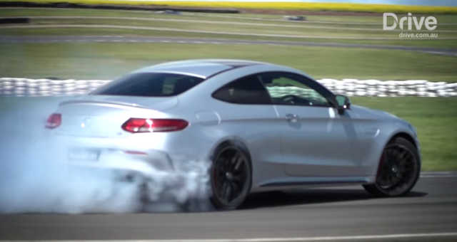 AMG C63 S Coupe Competes in Car of the Year Testing