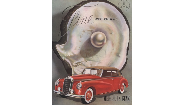 7 Art Posing as Advertisement for Mercedes-Benz
