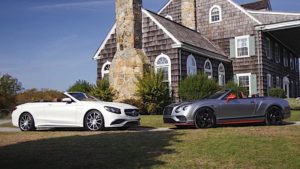 Mercedes-AMG S65 Cabriolet Clashes With Bentley Continental GT Black