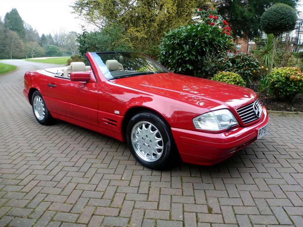 1996 SL500 Owner Loses Keys, Sells 20 Years Later With 80 Miles