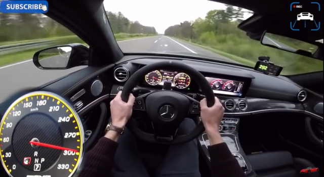 2017 Mercedes-AMG E63 Hits 190 MPH on Autobahn