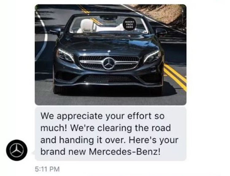 Mercedes Twitter Trolls Man’s Request for Free Car