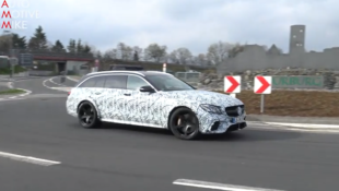 Camouflaged AMG Wagon Spied Lapping Nürburgring, but What Is It?