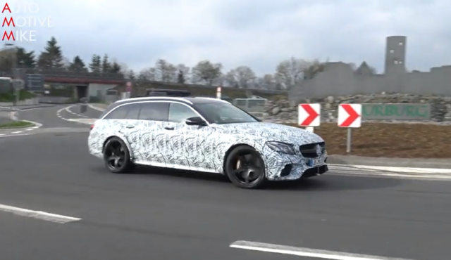 Camouflaged AMG Wagon Spied Lapping Nürburgring, but What Is It?