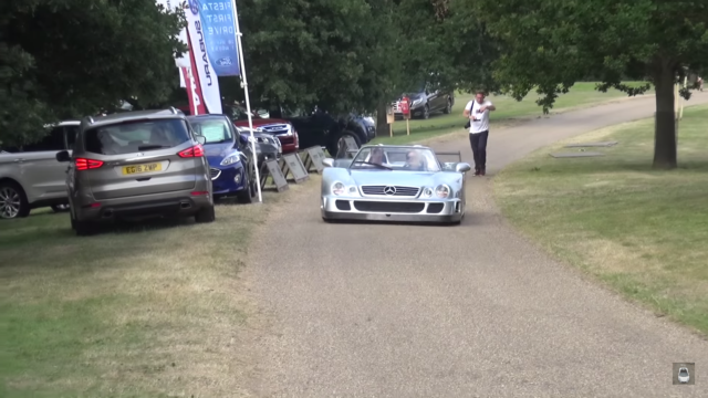 Mercedes CLK GTR Rally Stage