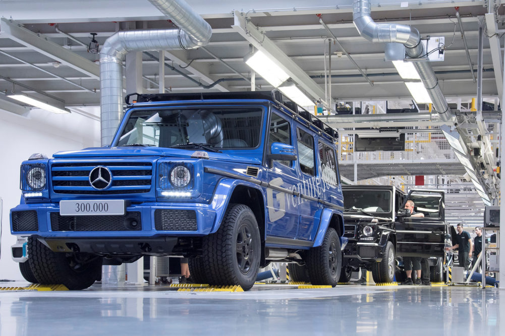 Number 300,000 Mercedes G-Class Special Edition
