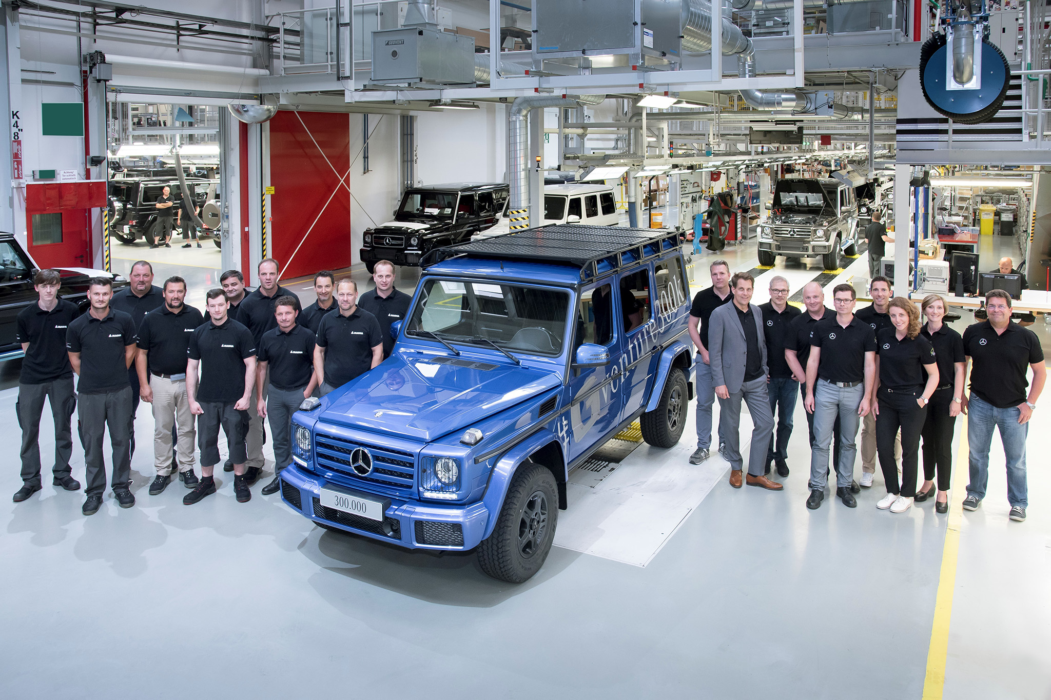 Number 300,000 Mercedes G-Class Special Edition