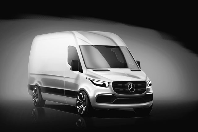 The next-generation Sprinter is moving upscale and moving production to the U.S.