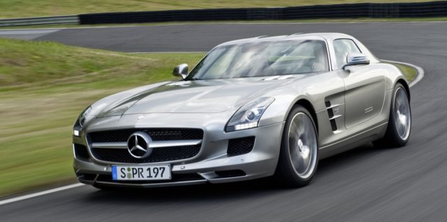 SLS AMG Stomps a Shelby GT500 Mustang