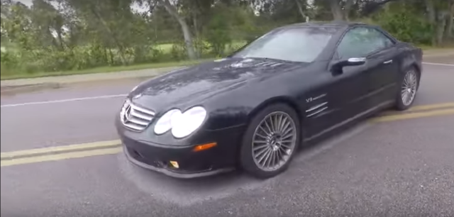 SL55 AMG with Adjustable Coilover Suspension