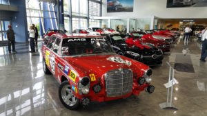 1969 Mercedes-Benz 280S AMG Red Pig tribute